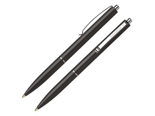 Шариковая ручка Schneider, K15, чёрный корпус, чёрная