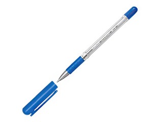 Ballpoint pen Stanger, softgrip, blue
