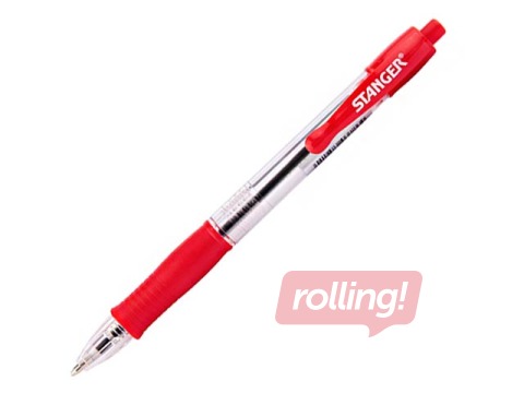 Pastapliiats Stanger softgrip R, 1mm, punane
