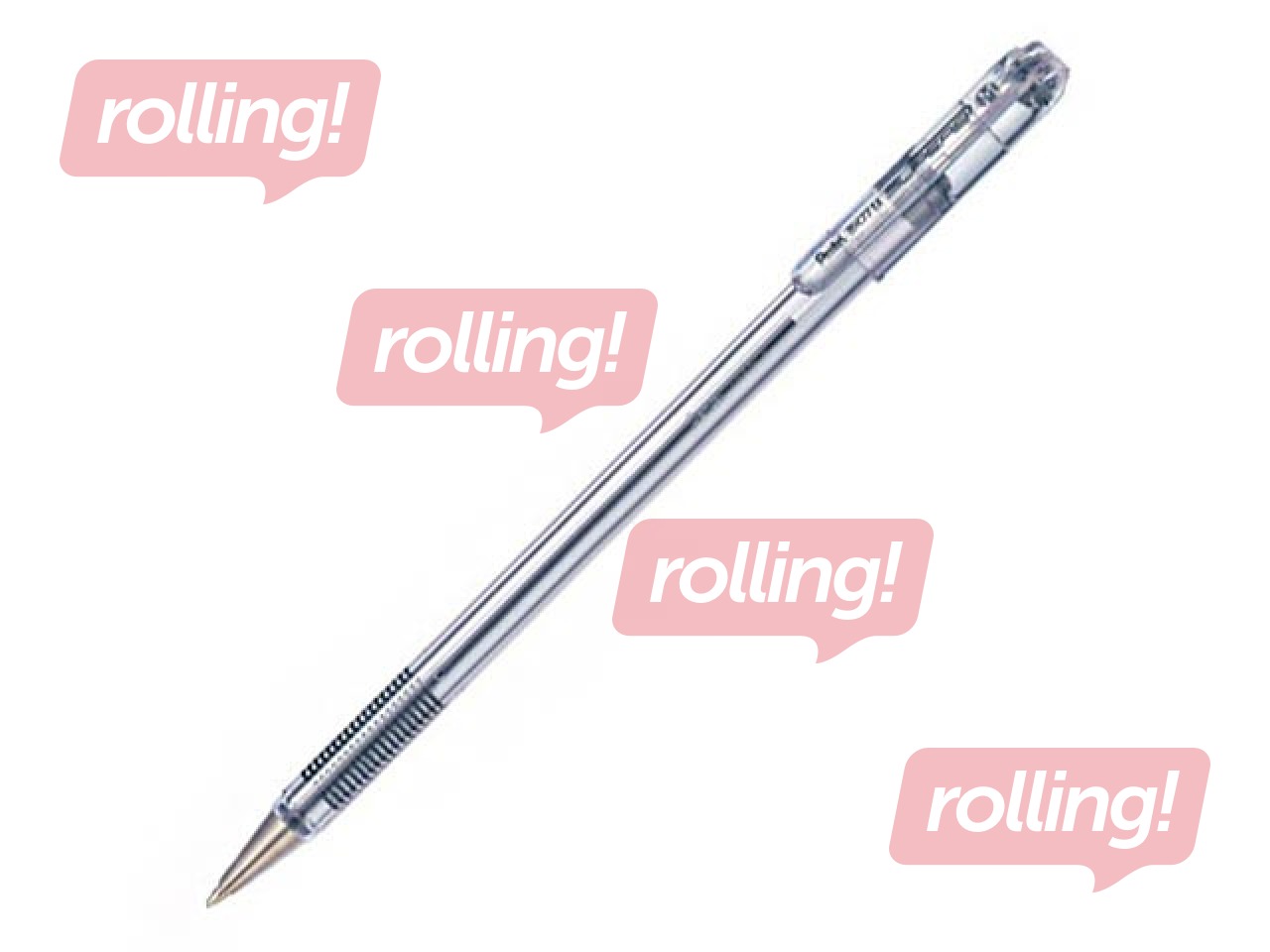 Pastapliiats Pentel Superb BK-77, must