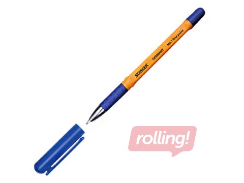 Ball pen Stanger Softgrip, 0.7mm, blue