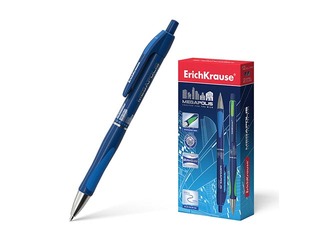 Lodīšu pildspalva ErichKrause Megapolis Concept, zila, 0.7mm