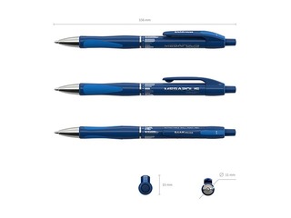 Шариковая ручка ErichKrause Мегаполис Concept, синая, 0.7mm