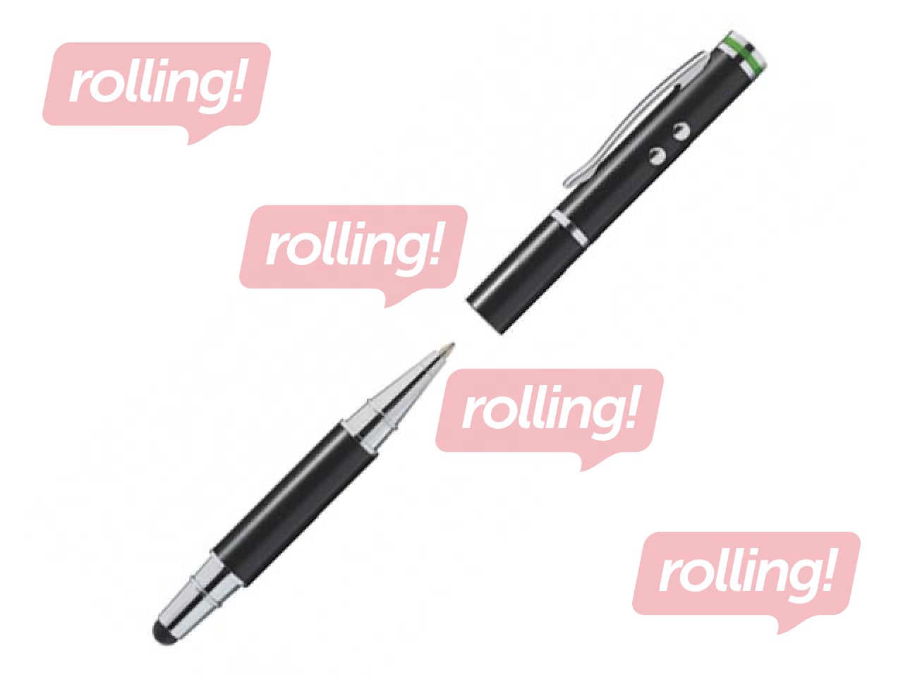 Puutepliiats Leitz Complete 4 in 1 Stylus Black Tablet Pen , must