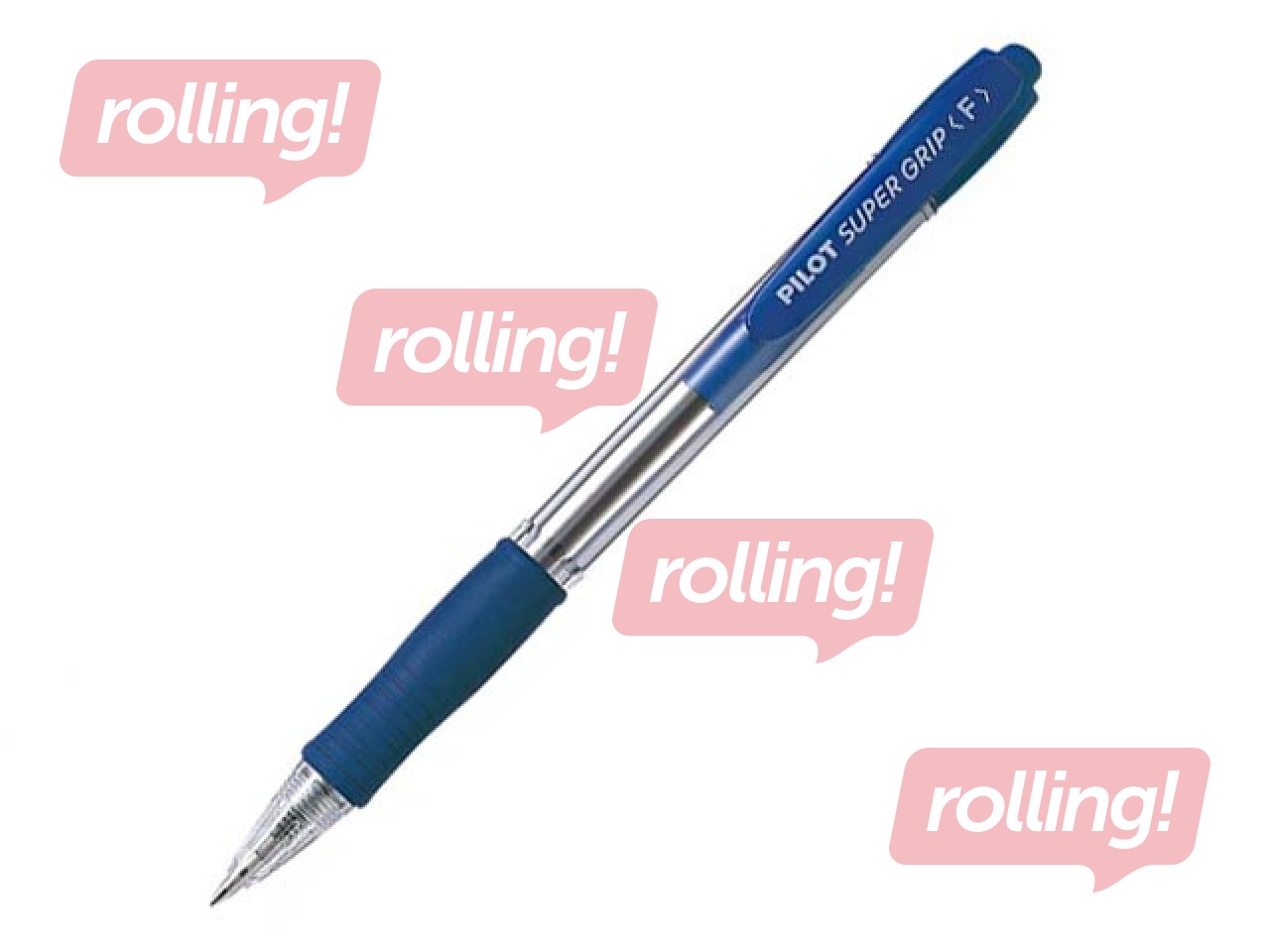 Pastapliiats Pilot Super Grip F, 0.7mm, sinine