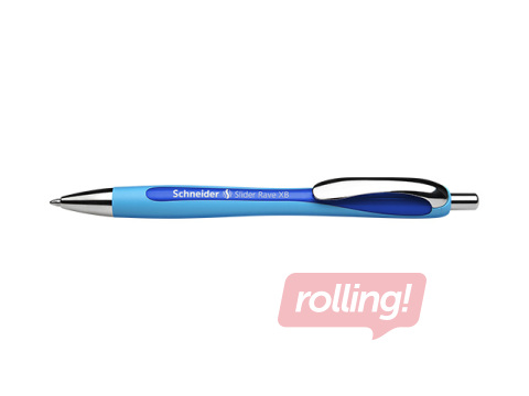 Ball pen Schneider SLIDER RAVE, blue, 1.4mm