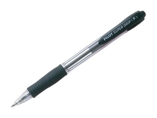 Шариковая ручка Pilot Super Grip F, 0.7мм,  черная