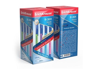 Ball Pen ErichKrause Neon, 0.7 mm, blue