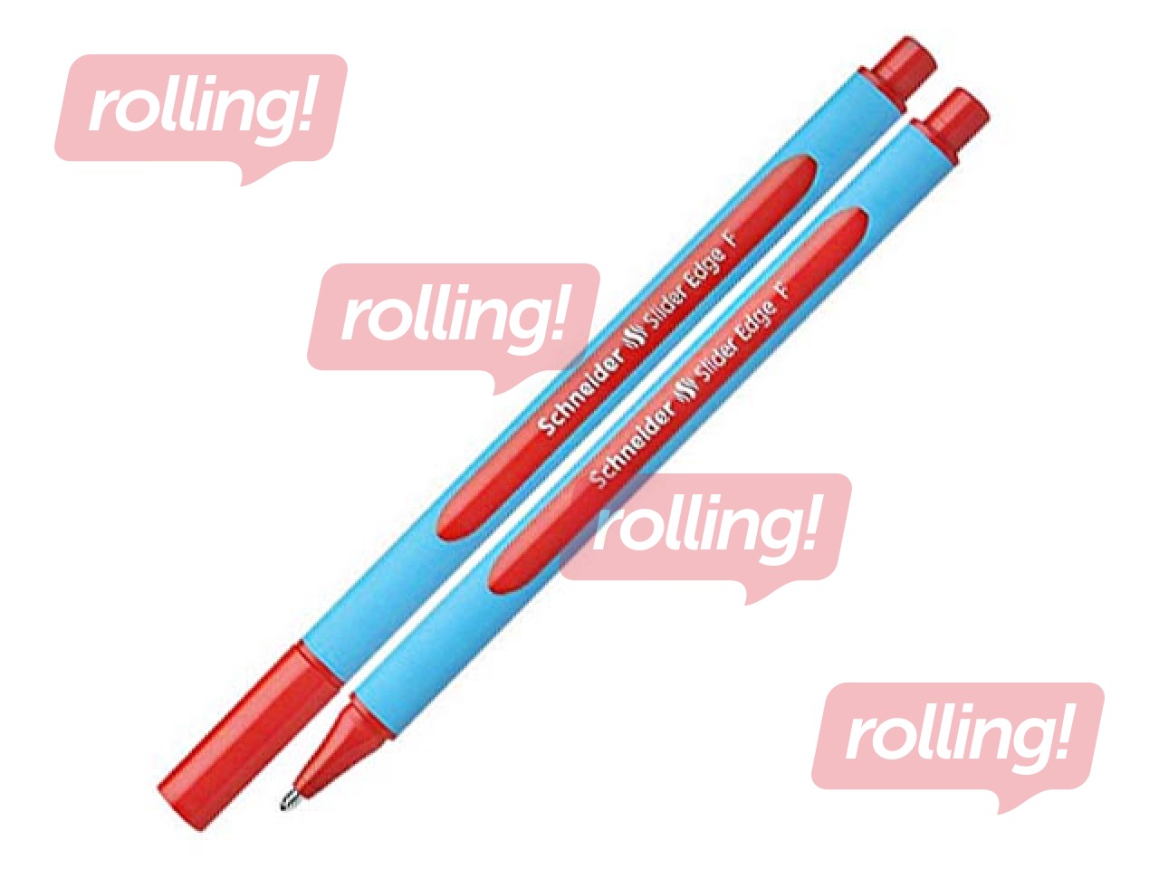 Pastapliiats Schneider Slider Edge F, 0.7mm, punane
