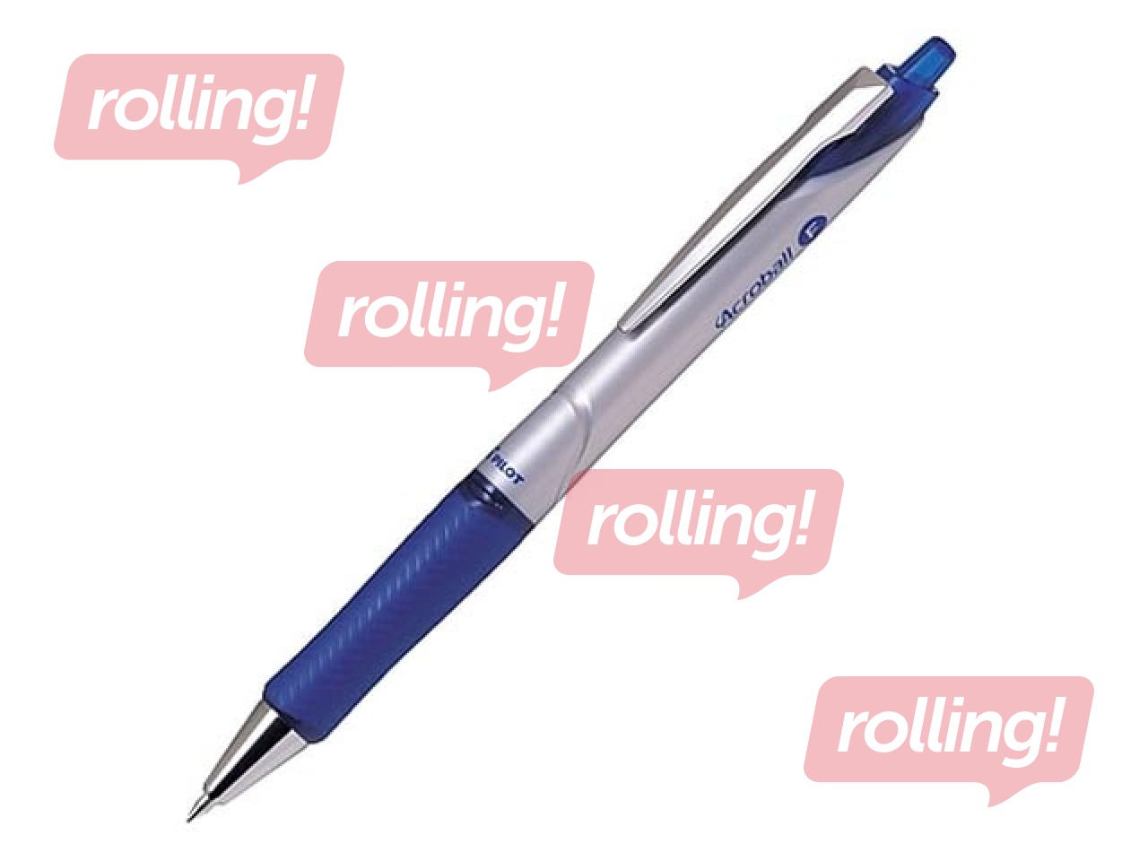 Lodīšu pildspalva Pilot Acroball, 0.7mm, zila