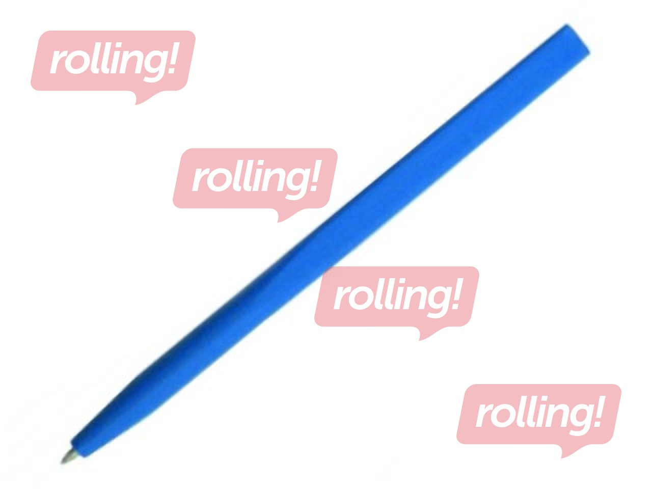 Шариковая ручка ONE из металлодетектируемого пластика