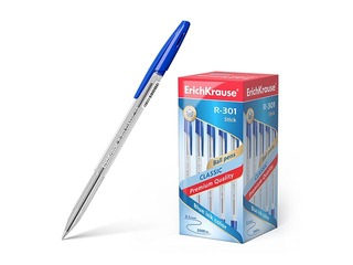 Pastapliiats ErichKrause R-301 Classic Stick 1.0, tindi värv: sinine
