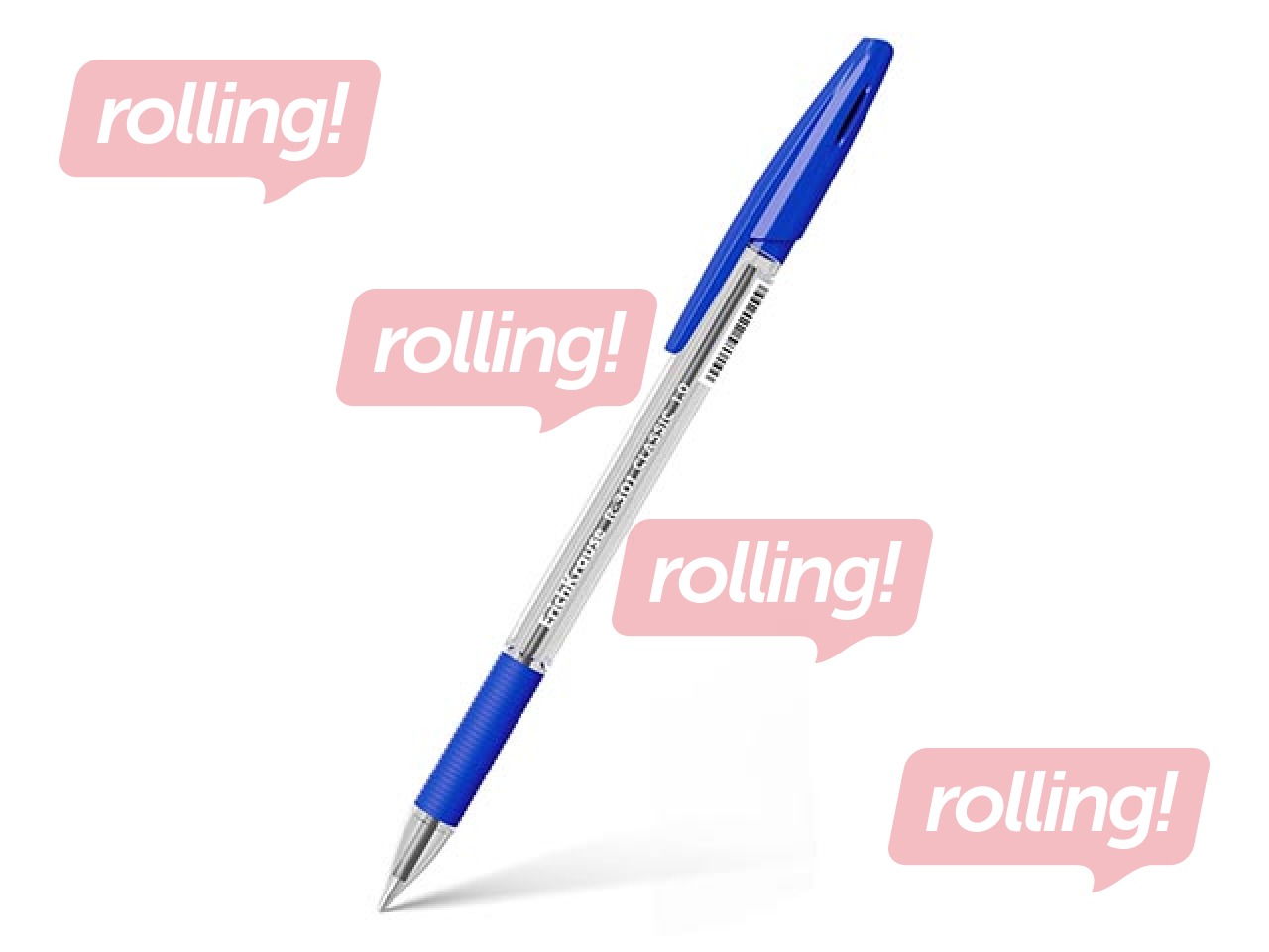 Ручка шариковая ErichKrause R-301 Classic Stick&Grip 1.0, цвет чернил синий 