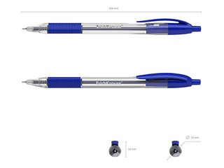 Pastapliiats ErichKrause U-209, Classic Matic&Grip, sinine