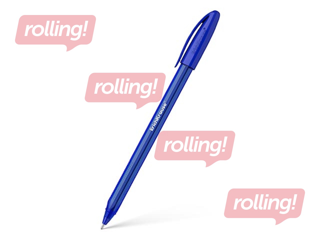 Pastapliiats ErichKrause U-108 Original Stick, Ultra Glide Technology, 1mm, sinine