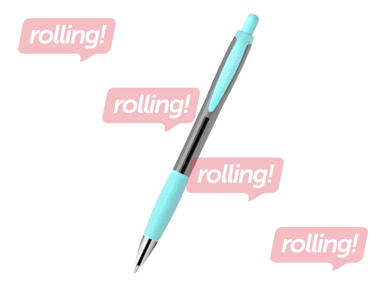 Шариковая ручка Concorde Linda, разные цвета, 0.7мм, синяя