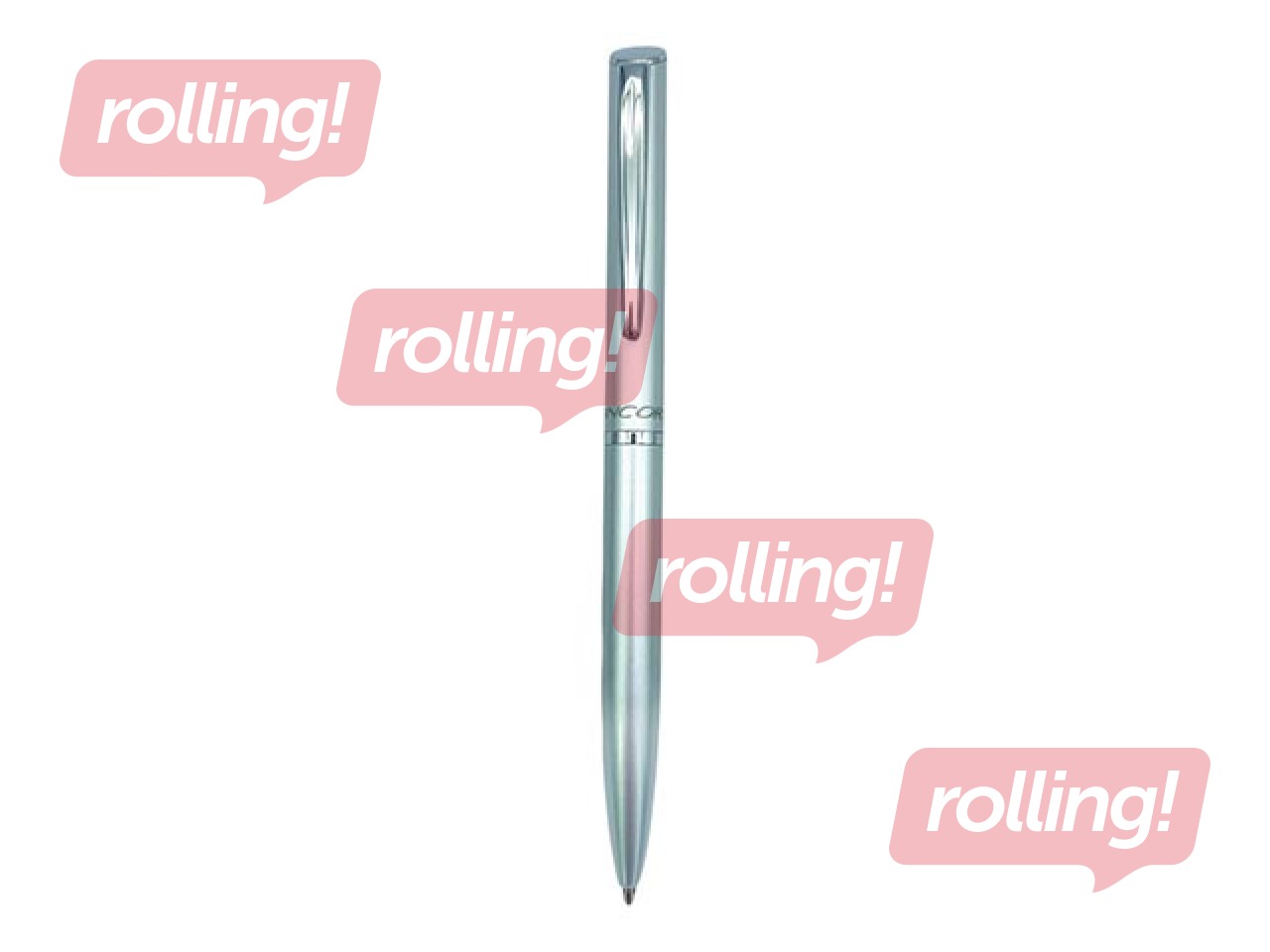 Pastapliiats Concorde Octopus, 1mm, hõbedane, sinine tint