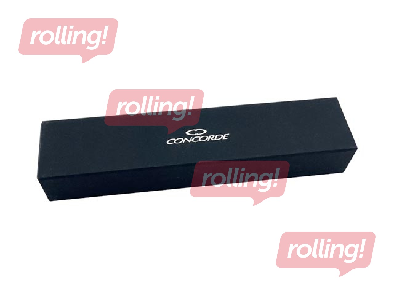 Pastapliiats Concorde Octopus, 1mm, must, sinine tint