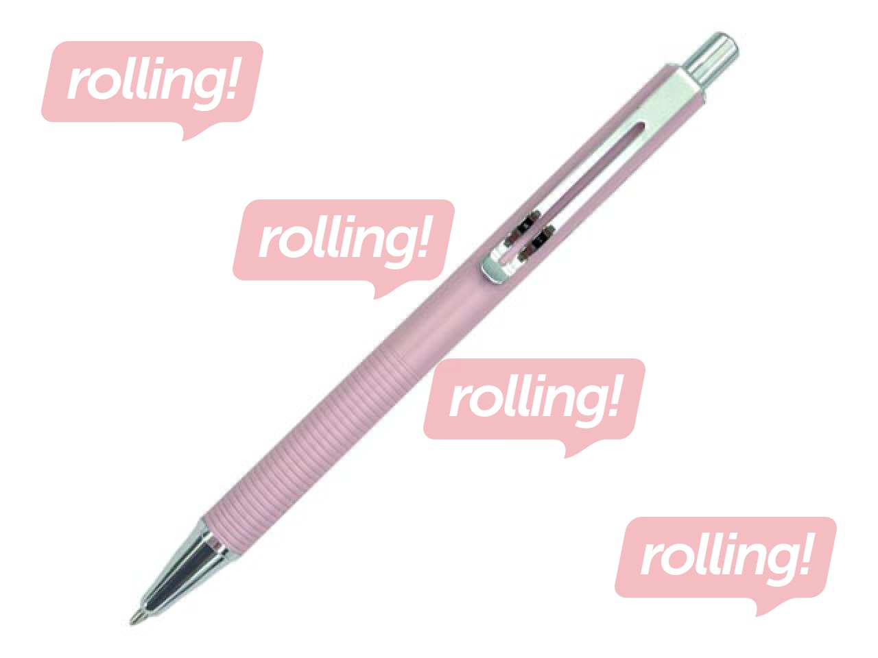 Pastapliiats Concorde Havana, 1mm, roosa, sinine tint