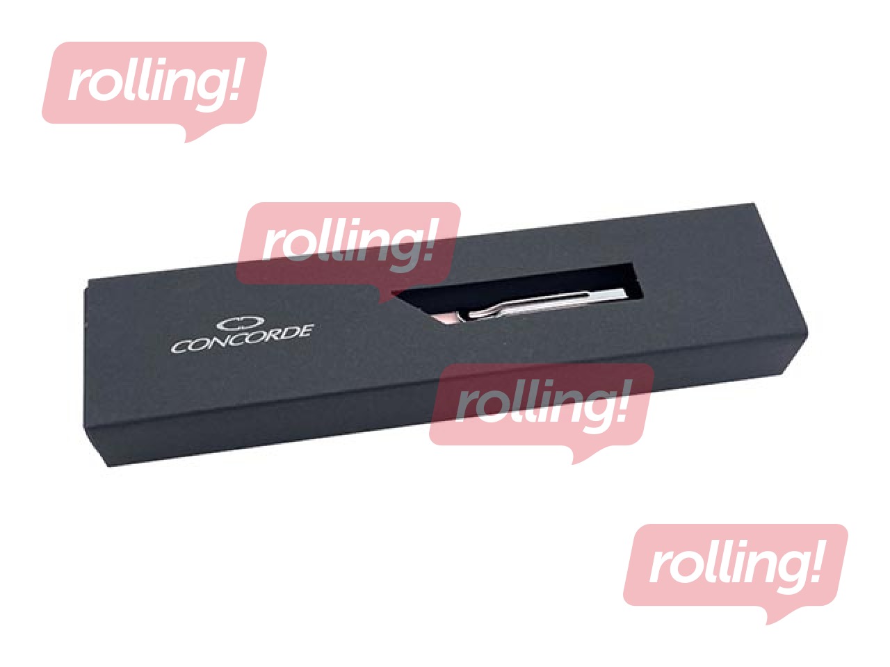 Pastapliiats Concorde Havana, 1mm, roosa, sinine tint