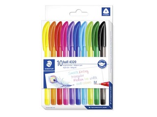 Ballpoint pen set Staedtler 4320, 0.7mm, assorted colours