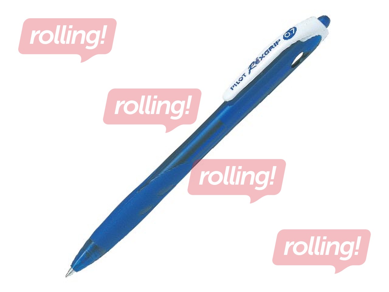 Pastapliiats Pilot RexGrip, 0.7mm, sinine