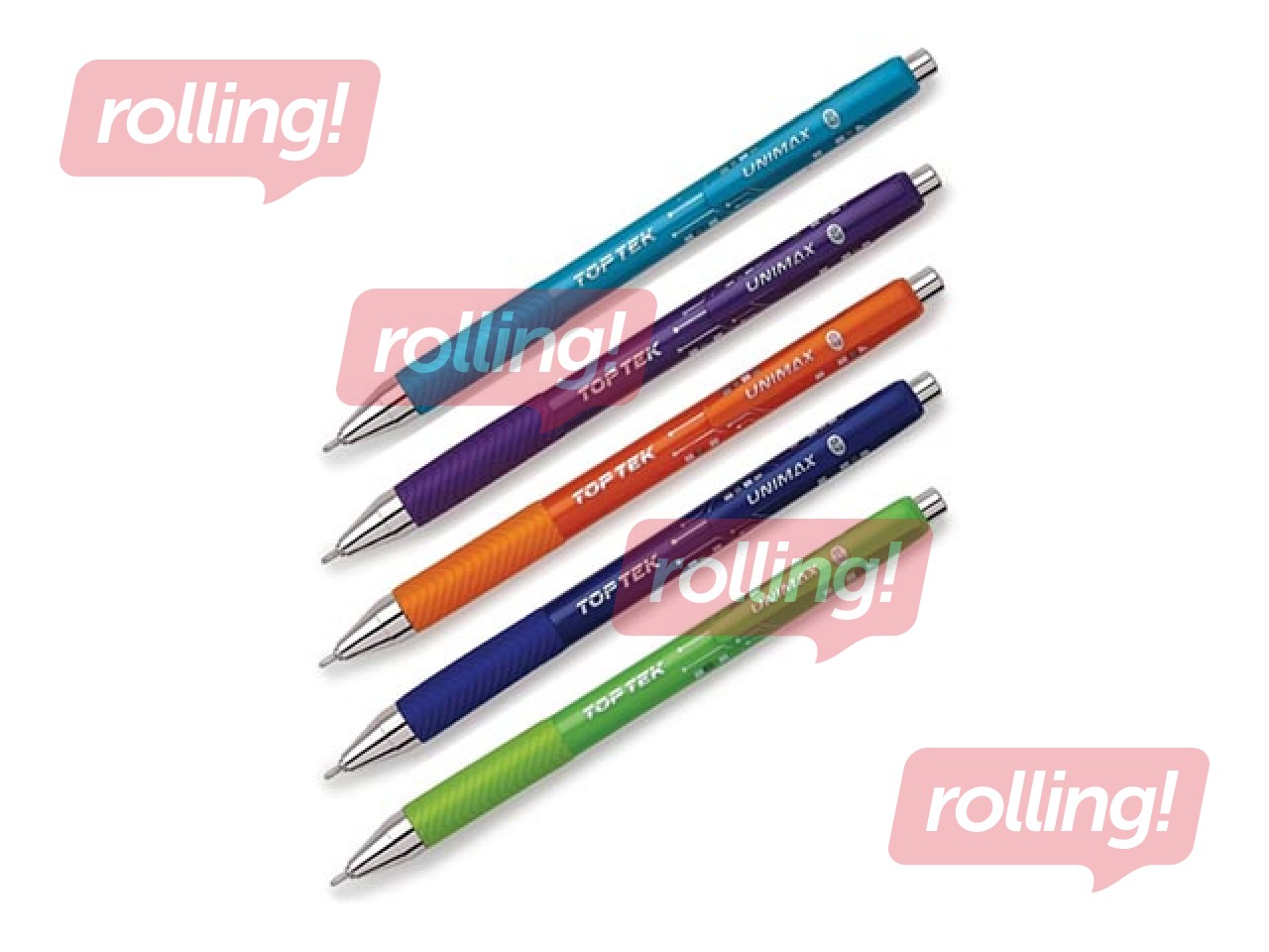 Pastapliiats Unimax Top Trek Plastic, 0.7mm, sinine