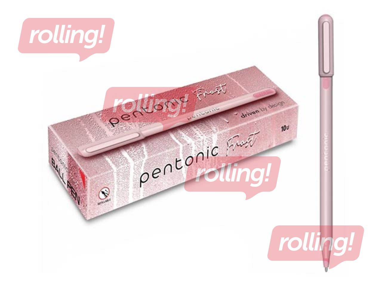 Pastapliiats Linc Pentonic Frost, punane