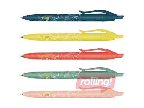 Kuulfüüsli pastapliiats Milan, Lava, sinine tint, erinevates värvustes