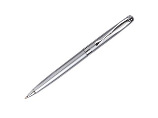 Ballpoint pen Forofis in gift box, silver, blue ink, 0.7mm