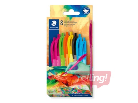Ballpoint pen set Staedtler, 4230, asorted colours, 1mm