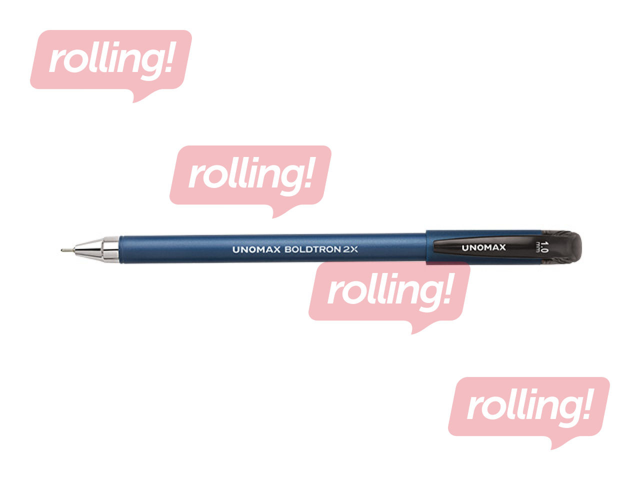 Pastapliiats Unomax Boldtron 2X, 1.0mm, sinine
