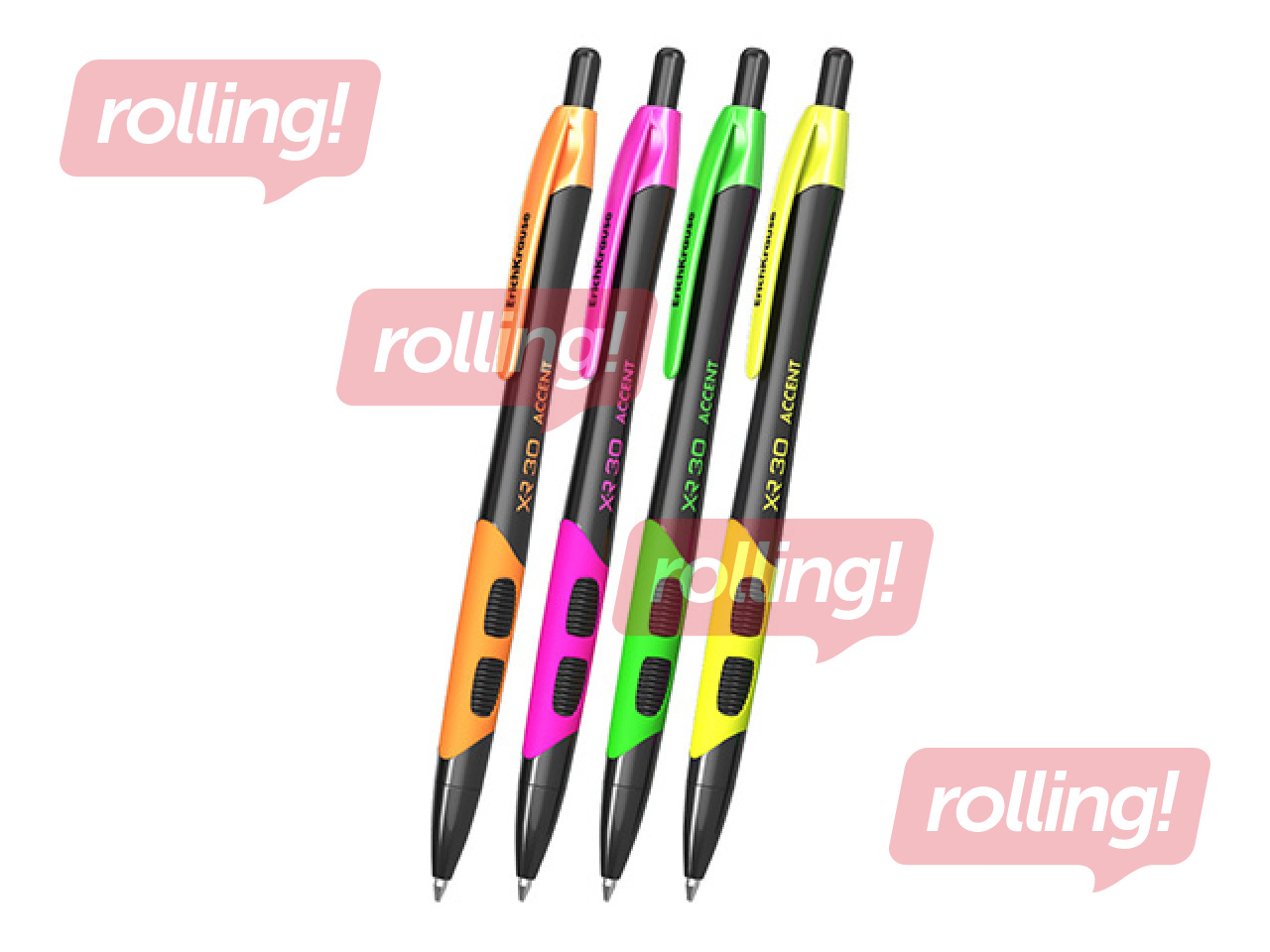 Pastapliiats ErichKrause, XR-30, Matic&Grip, Accent, sinin, 0.7mm