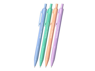 Pastapliiats ErichKrause, R-305, Matic, Pastel Bloom, sinine, 0.7mm