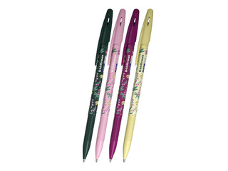 Pastapliiats ErichKrause, R-301, Stick, Floral Soul, sinine, 0.7mm