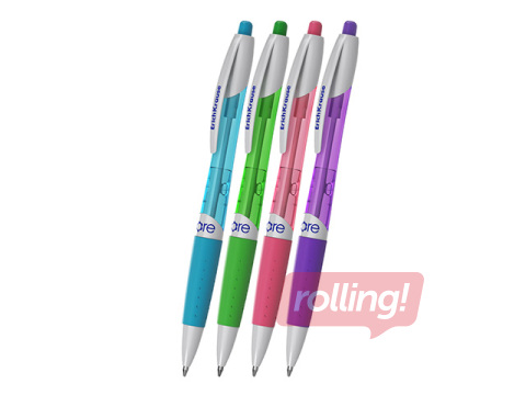 Pastapliiats ErichKrause, Fiore, Matic&Grip, Spring, sinine, 0.7mm