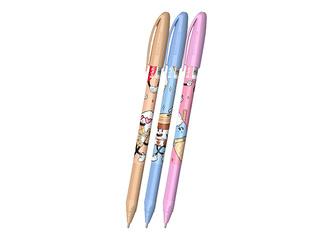 Ballpoint pen ErichKrause U-108 Stick Yummy, blue, 1.0mm