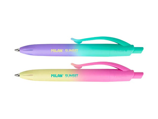 Ballpoint pen mini Milan P1 touch, assorted colours