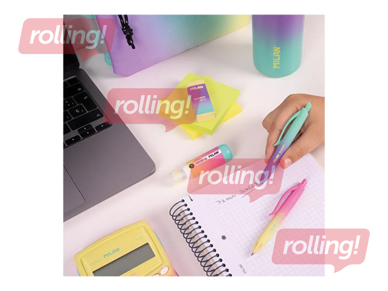 Pastapliiats mini Milan P1 touch, erinevad värvid