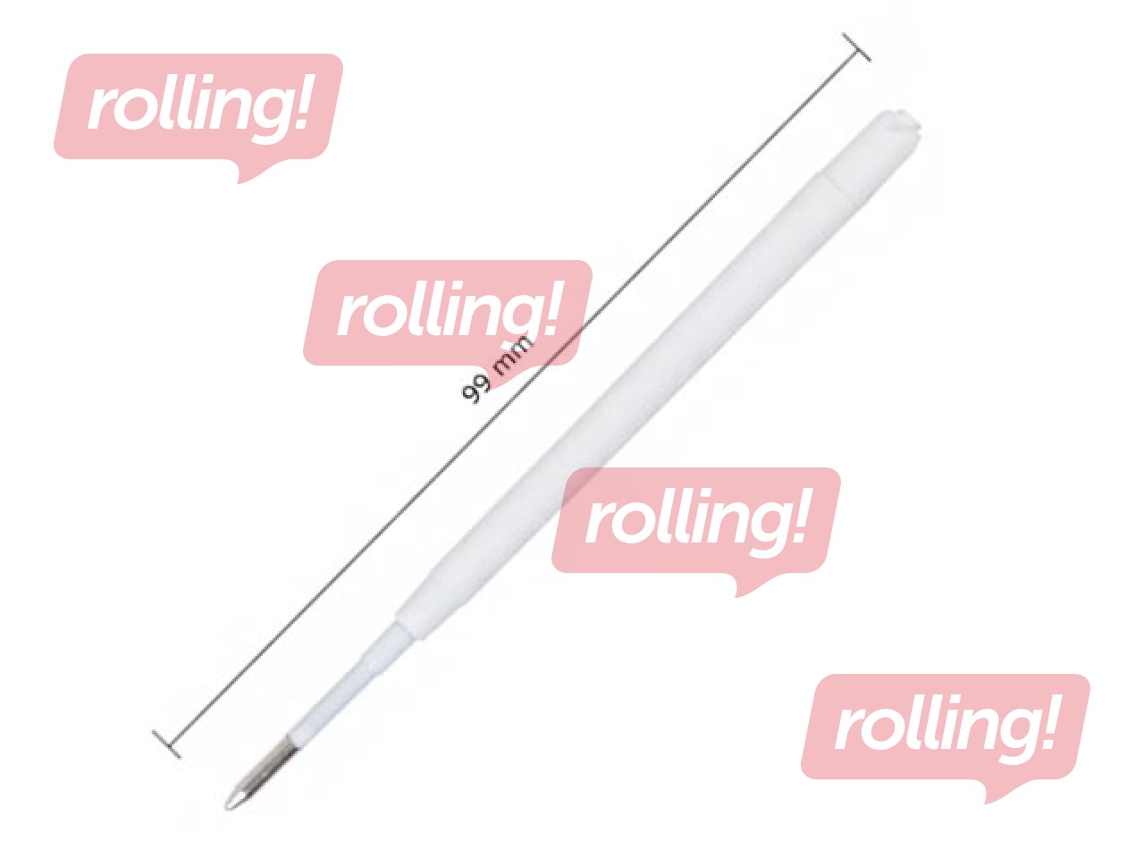 Lodīšu serdenis Concorde Silver A3440, 0.8mm, zils