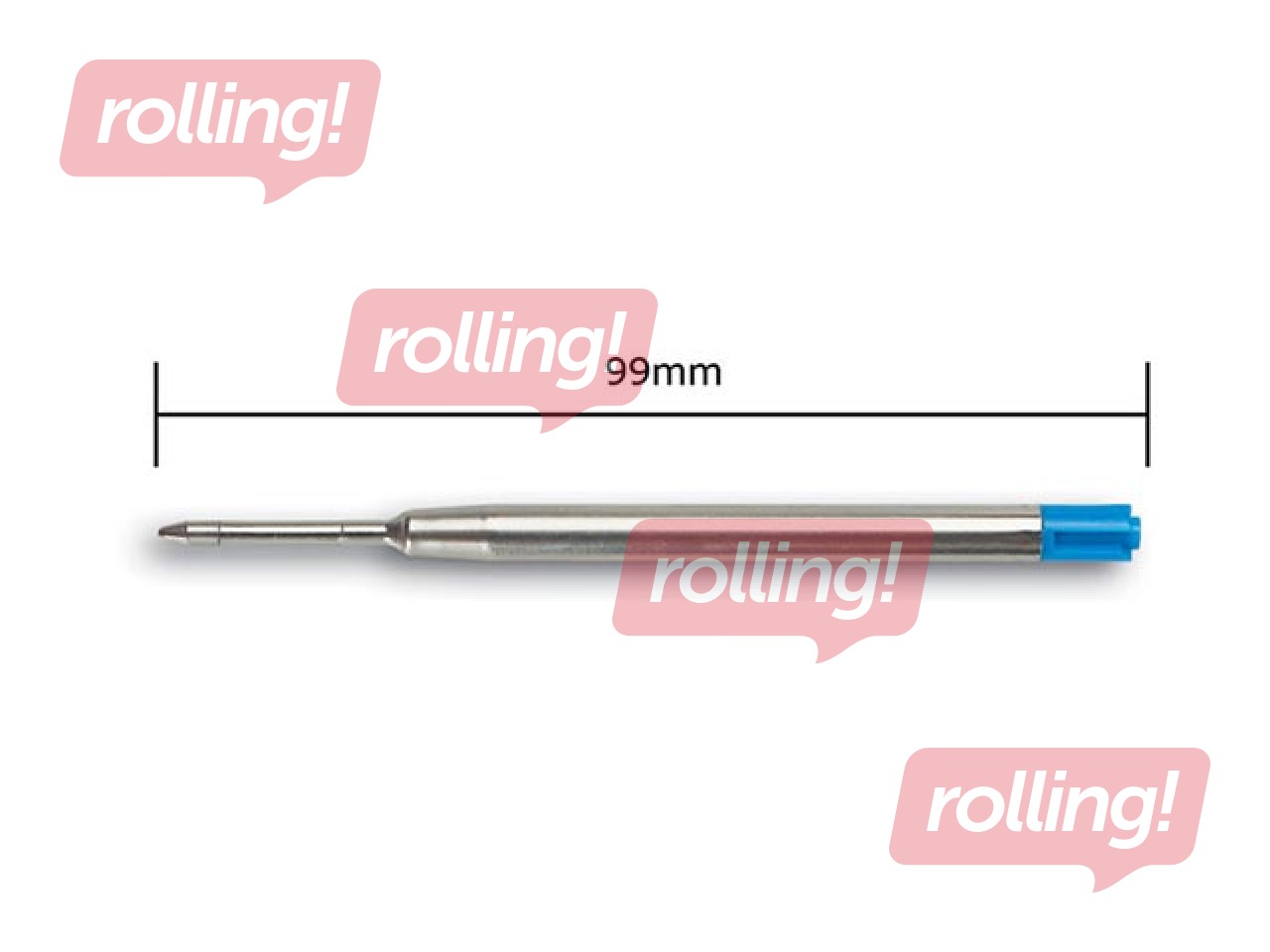 Pastapliiatsi süsi , A14213, Silver, sinine