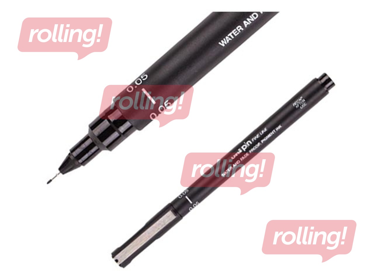 Tintenpen Uni Pin Fine Line Pen 200, 0.05mm, must