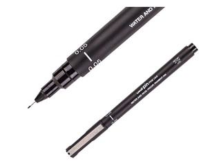 Uni Pin Fine Line Pen 200, 0.05mm, black
