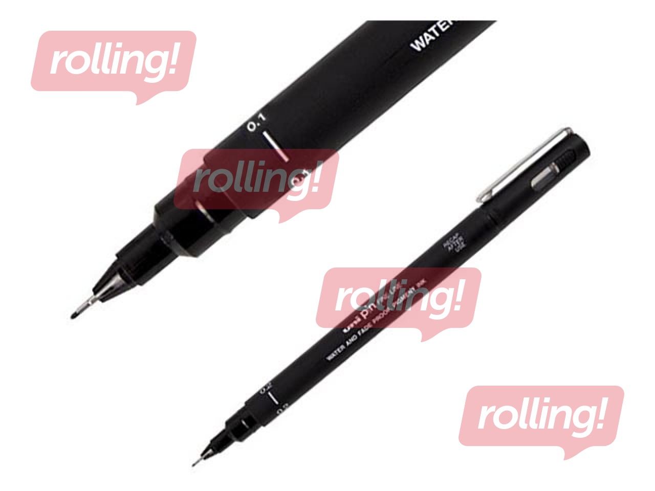 Tintenpen Uni Pin Fine Line 200, 0.1mm, must