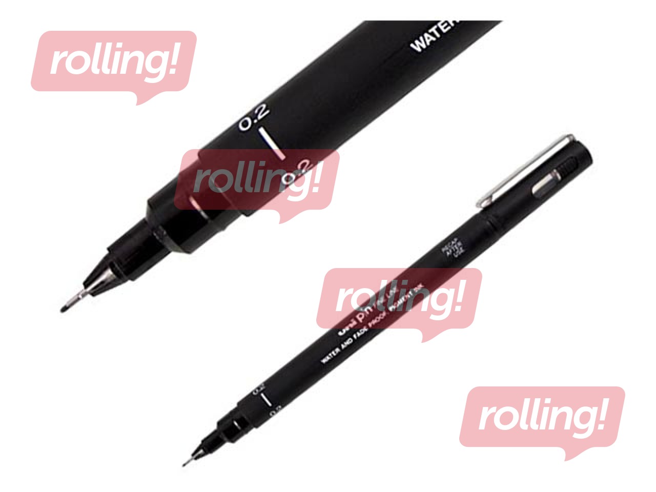 Tintenpen Uni Pin Fine Line 200, 0.2mm, must