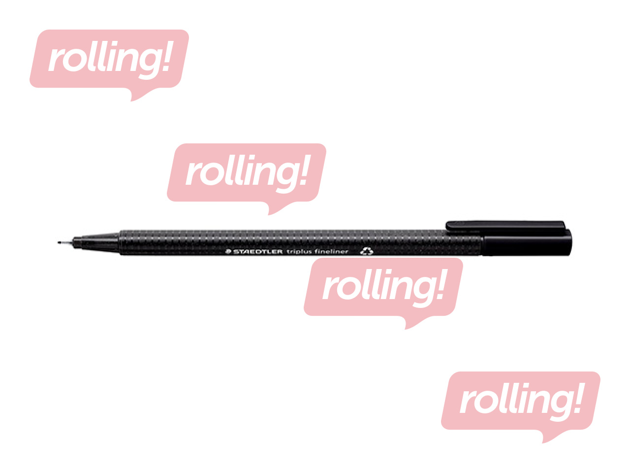 Fineliner STAEDTLER Triplus fineliner, 0.3mm, black