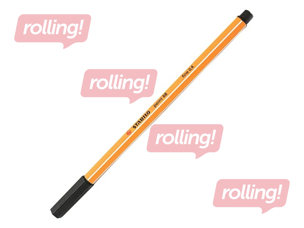 Marker pen Stabilo Point, black