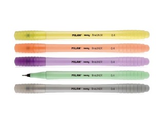 Набор маркеров Milan, SWAY, Pastel, 0.4mm, 5 цветов