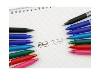 Kuulotsaga pastapliiats Pilot Frixion Clicker, kustutatav, 0.5mm, punane