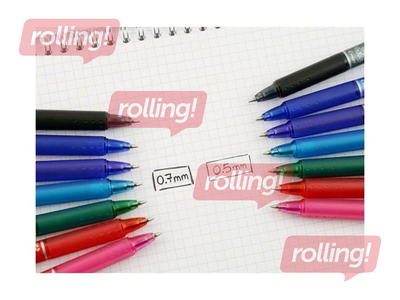 Kuulotsaga pastapliiats Pilot Frixion Clicker, kustutatav, 0.5mm, roheline